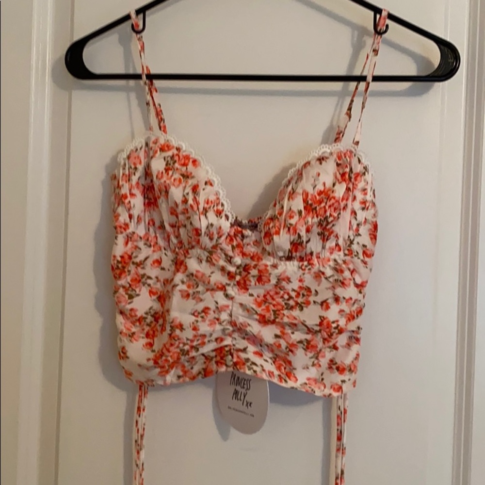 Princess Polly floral crop top